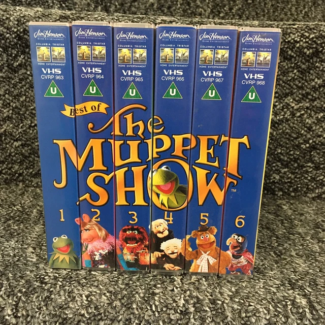 BEST OF THE Muppet Show VHS Video Collection Volumes 1 & 4-6 Vol 2 ...