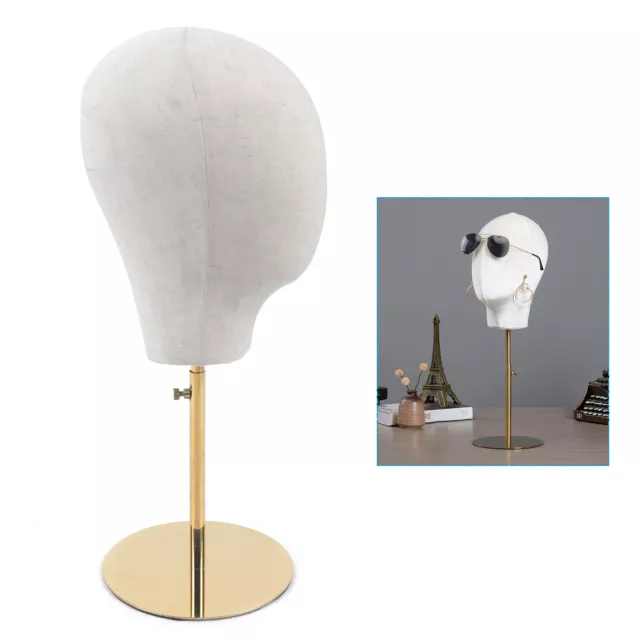 Faceless Head Hat Holder Display with Detachable Wood Stand Hat