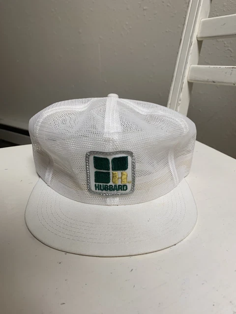 Vintage Hubbard Feeds Mesh Snapback Patch Hat Vintage Hubbard Feeds Mesh Snapback Patch Hat