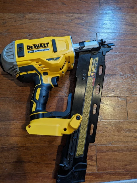 DEWALT DCN21PL MAX Lith-Ion 21-Degree Cordless Framing Nailer 20V - Tool Only NY