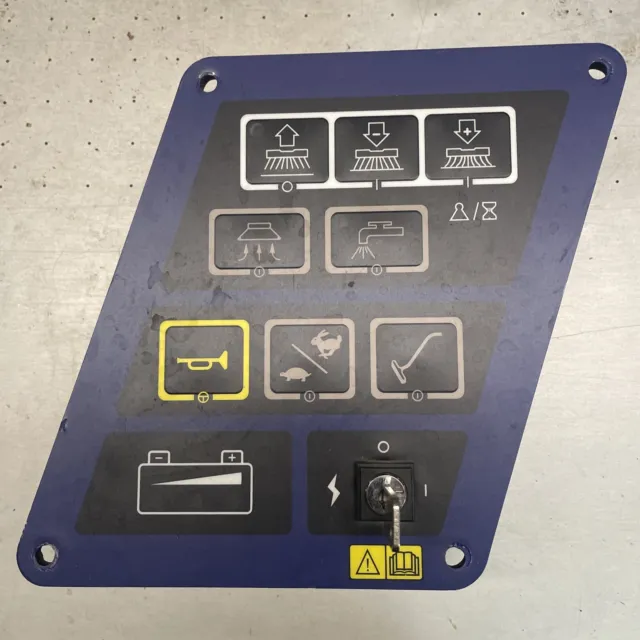 Aqua rider Extractor control panel panel  56314074 floor scrubber panel