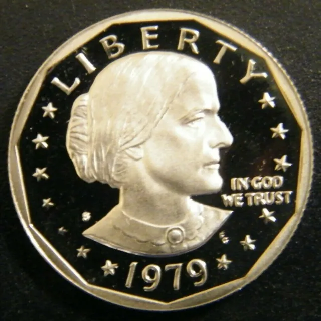 1979-S Deep Cameo Gem Proof (Susan B Anthony) US One Dollar (Type2)