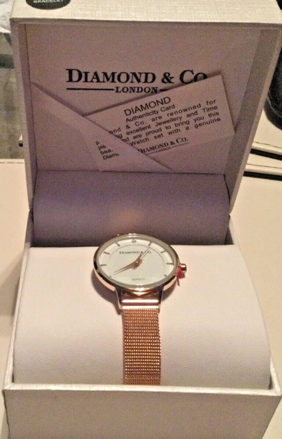 diamond & co london ladies watches