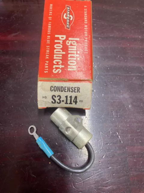 STANDARD IGNITION PRODUCTS CONDENSER S3-114 t121