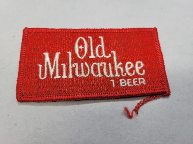 Old Milwaukee Shirt Beer Advertising Patch
