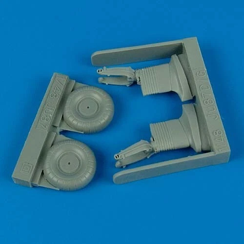 Quick Boost 48260 1/48 Ju87 Stuka Leg Spats Removal Main Wheel For Hasegawa