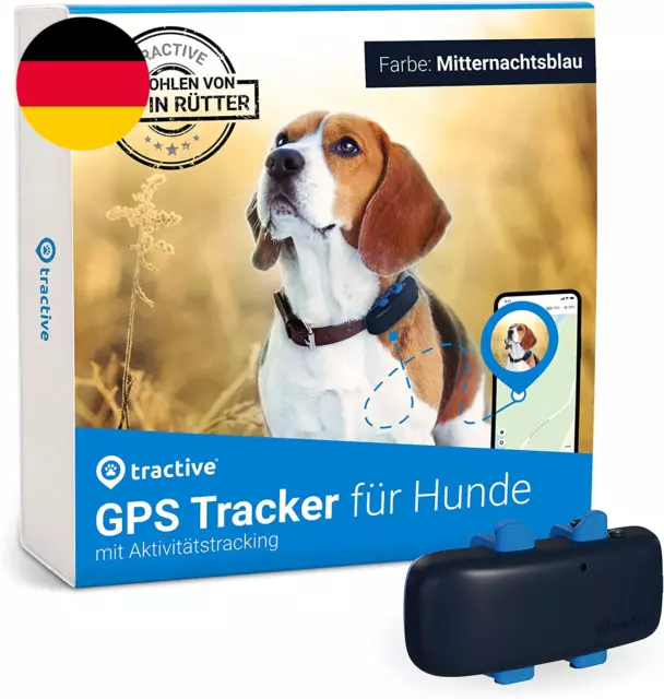 Tractive GPS Tracker Für Hunde. Empfohlen Von Martin Rütter. Live-Ortung. Unbegr