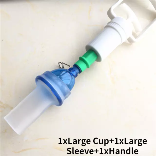 Vacuum Cup Handle Male Penis Extender Stretcher Pump Hanger Enlargement Big  US