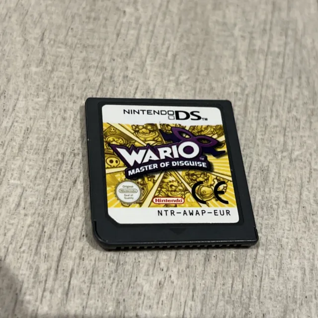Wario Master of Disguise Nintendo DS DSi 2DS 3DS CARTRIDGE ONLY