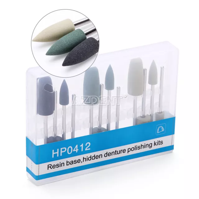 Dental Diamond Burs Tassen Composite Polierset für Low Speed Handstück RA HP 2