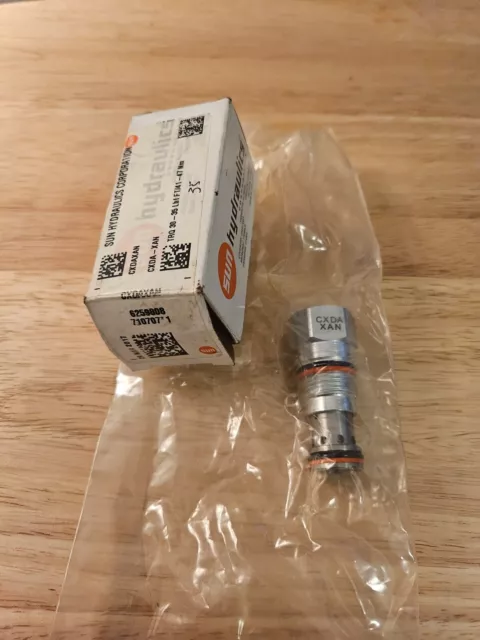 New Sun Hydraulics CXDAXAN Check Valve Cartridge CXDA-XAN