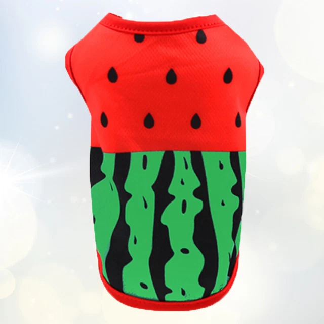 Cómoda sandía ropa encantadora elegante mascota suministrada para cachorros