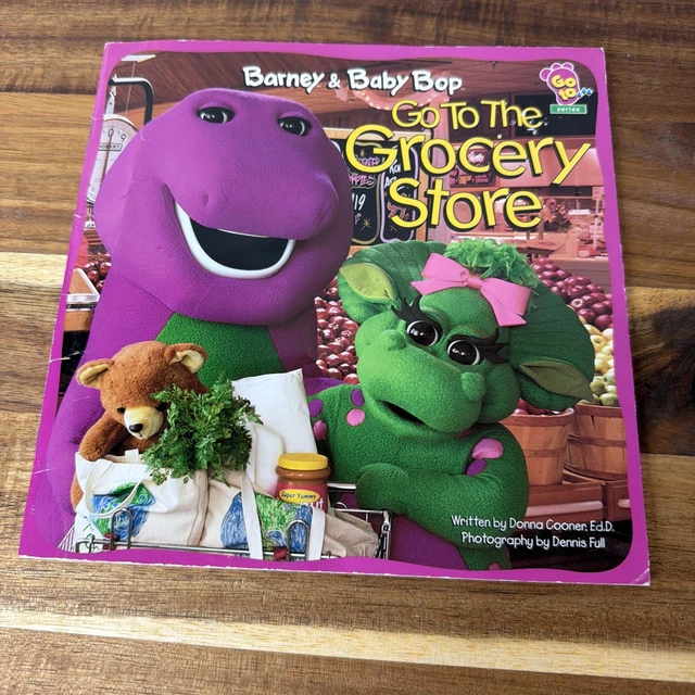 VINTAGE BARNEY and Baby Bop Go to the Grocery Store £7.47 - PicClick UK