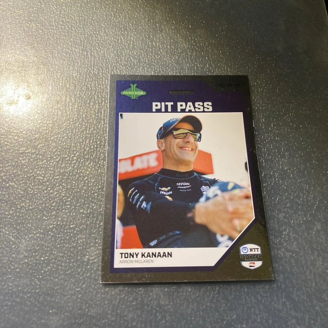 Pit Pass Racing 2024 PARKSIDE NTT Indy Car Racing PIT PASS Card TONY KANAAN EUR 1,12 ...