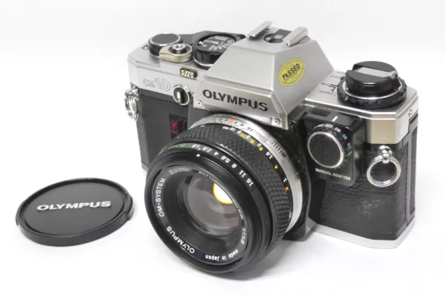 Olympus OM-10 mit G.Zuiko Auto-S 1,8 / 50 mm  analoge SLR OM10