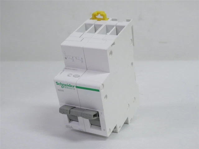 232492 New-No Box; Schneider A9E18071 Linear Switch; 20A; 250V; 2 Pole