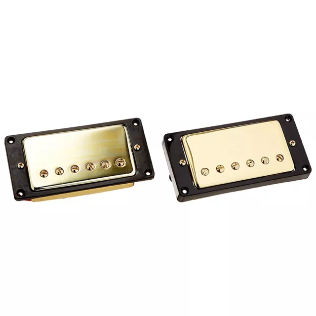 5X(1 set Humbucker Pickup Gold for   Replacement V3Q7)2852