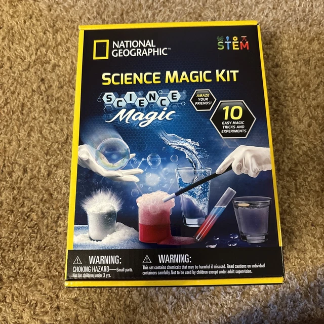 Magic Box Science Kit NATIONAL GEOGRAPHIC SCIENCE Magic Kit - NEW in box £8.14 - PicClick UK