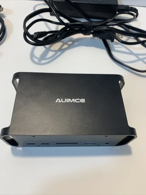 Auimce MacBook Pro 14-in-1 USB Docking Station Dual Monitor 4K@60HZ*24