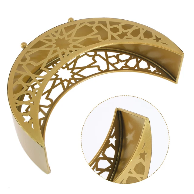 Food Storage Holder Eid -Fitr Plate Vegetable Tray Platter Iron Tray