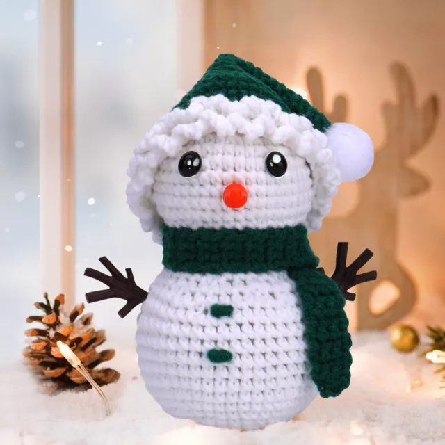 CHRISTMAS CROCHET KITS for Beginners DIY Material Pack Include Crochet Hook  Yarn $27.06 - PicClick AU