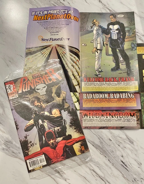 The Punisher by Garth Ennis Vol. #3 ISSUE #1-4 Marvel Knights Great Shape VG 6