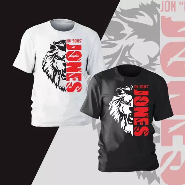 Jon Jones Bones T-SHIRT MMA UFC Mcgregor Khabib Wrestling Kids Mens Present Gift