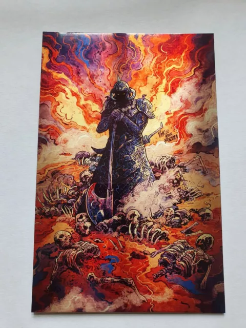 Frank Frazetta's Death Dealer #1 Metal limited to 66!