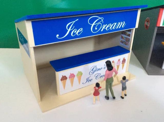 1:32 Scale Ice Cream Building...Slotcar, Ninco, Scalextric Carrera SCX Slot.it