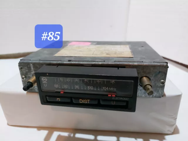 Opel Radio Autoradio Le Mans Electronic Original 90160850 Retro #85