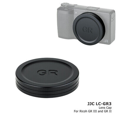 JJC Camera Body Cap Lens Cap Cover for Ricoh GR III GR II GR2 GR3 GRIIIX GR3X