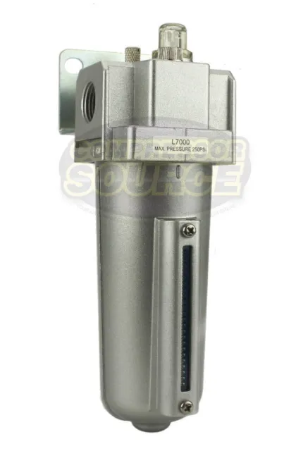 3/4" Compressed Air Tool In-Line Oiler Lubricator Inline Oil Lubrication