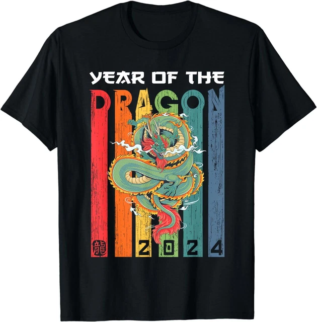 DRAGON 2024 YEAR of the Dragon Lunar New Year 2024 TShirt 12.99