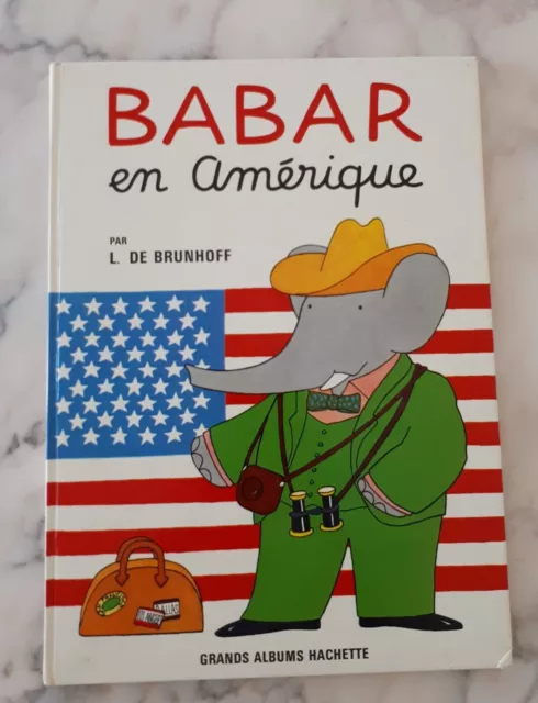 Babar En Amerique 1969 Grands Albums Hachette 