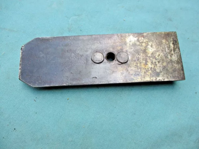 Lowell Plane & Tool Co. Plane Part - Worrall's Patent Cutter Iron -1856 To 1858