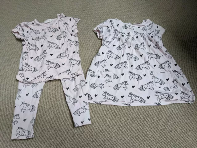 Next Baby Girl 9-12 Months Outfit Bundle