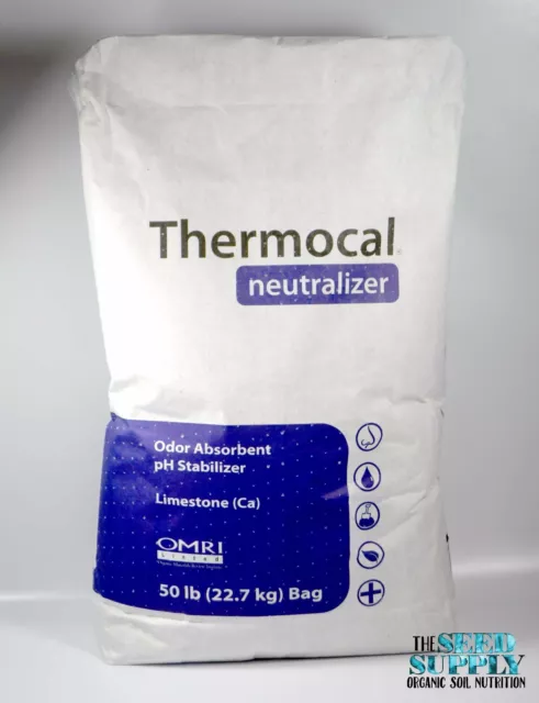 50 Lbs Limestone Calcium Carbonate Powder | Organic Fertilizer | pH Neutralizer