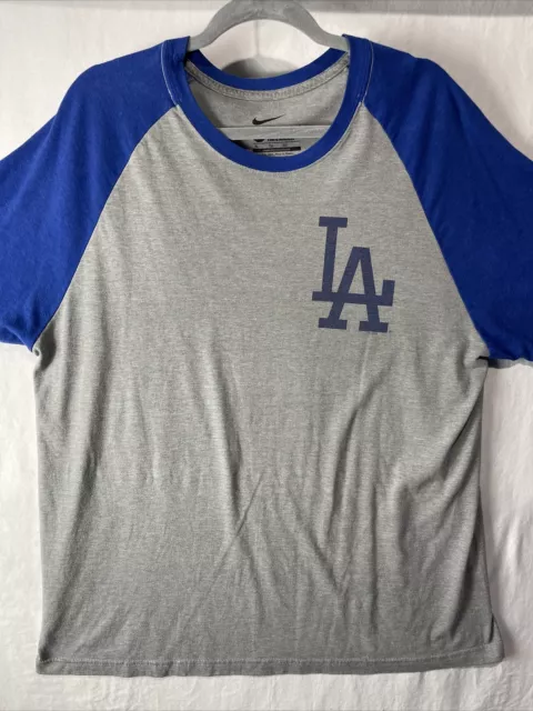 Exquisite Nike MLB Los Angeles Dodgers Alternate Road Jersey Grå