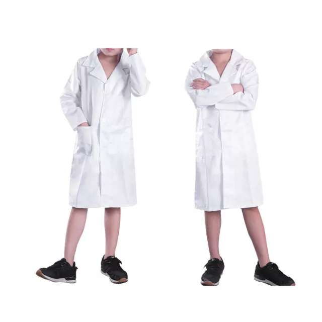 Kinder Kids Lab Coat for Kid Scientists Doctors Role Play Costume Dress-up Set