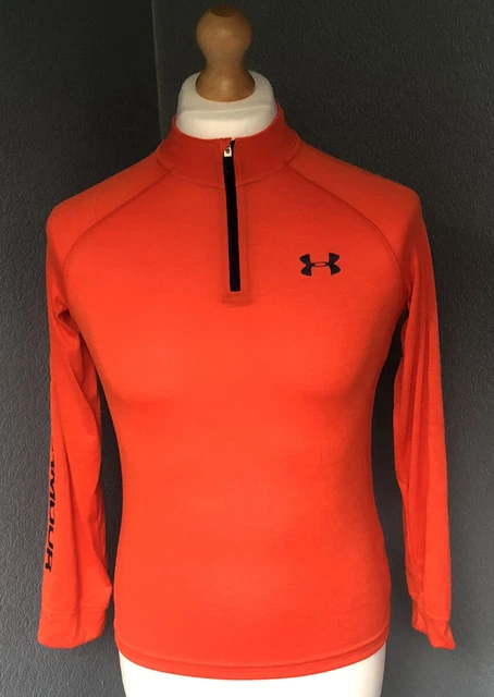 Camicia da corsa Under Armour Heat Gear 1/4 cerniera bambini taglia 13-14 anni