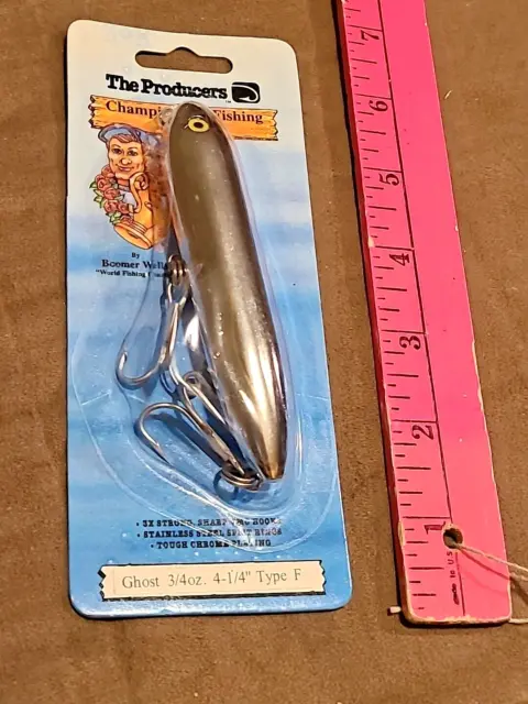 THE PRODUCERS GHOST Type F Fishing Lure in Package Model 732