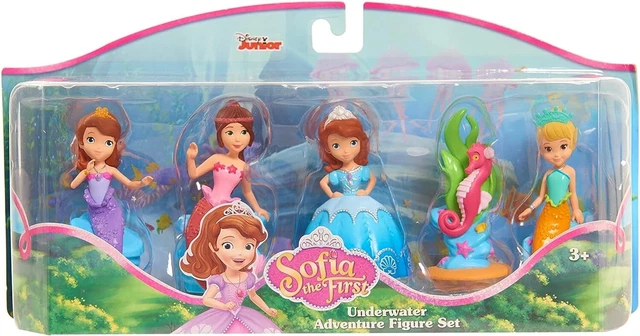DISNEY SOFIA THE First UNDERWATER ADVENTURE FIGURE SET 5 Pce Cake ...