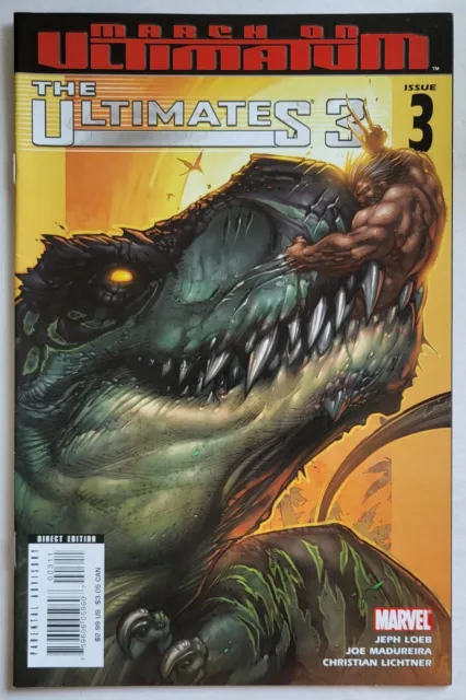 Marvel Comic Book....The Ultimates 3 #3, March 2008, Very Good Condition