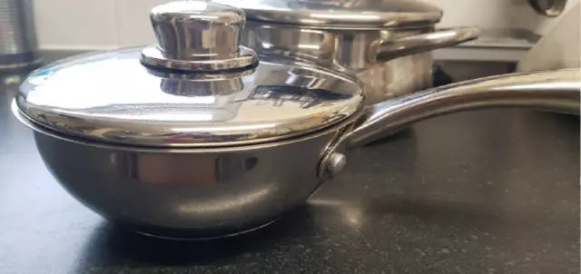 PADELLA DA CHEF STELLARE ACCIAIO INOX 16cm