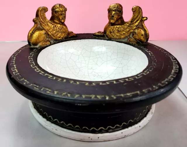 Rare HTF 1950's Ugo Zaccagnini Italian Hollywood Regency Bowl