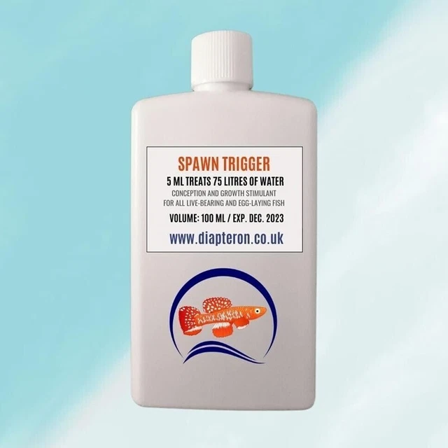Disparador de desove de peces 100 ml | Trata 1500 litros de agua | Aminoácidos