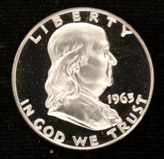 1963 50c HIGH GRADE DCAM PROOF !!!!! PAPER WHITE ON BOTH SIDES !!!!!