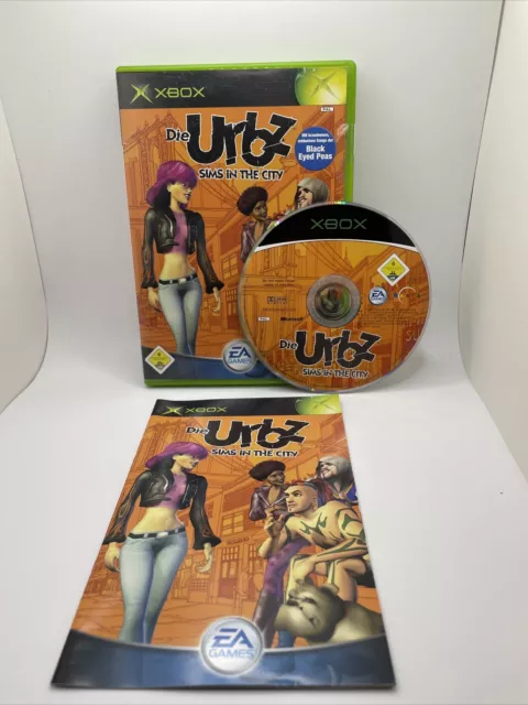 Die Urbz - Sims In The City (Microsoft Xbox, 2004), Mit Anleitung,