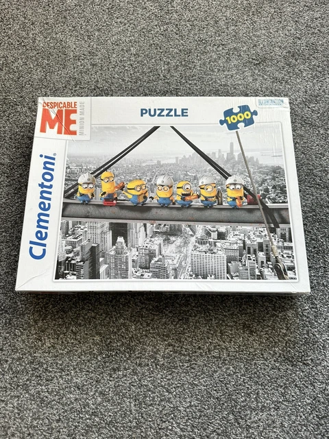 Puzzle Clementoni Cattivissimo Me 4 1000 Pezzi - Poster Incluso, 70x50 Cm, Made In Italy