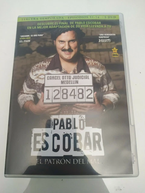 Pablo Escobar el Fantasia del Mal Terza Stagione - 5 X DVD Spagnolo Regione 2 3T